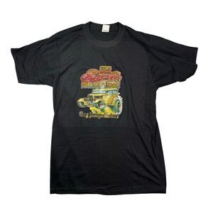 Vintage 1979 70s Roach Old Fords Never Die Iron Transfer T-Shirt Large